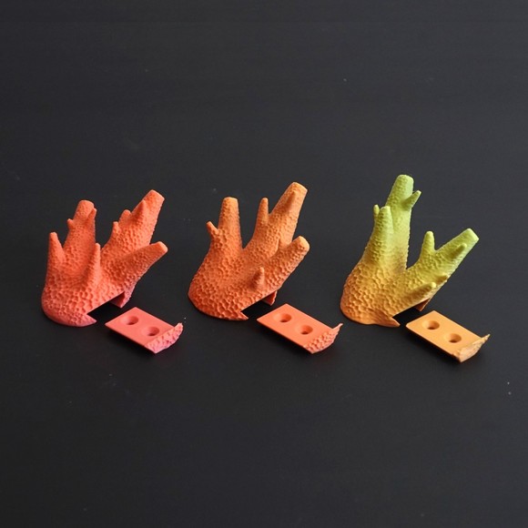 Gazzaladra Wall Hook Caliendrum Coral, Living Room, Bedroom - Picture 8 of 8